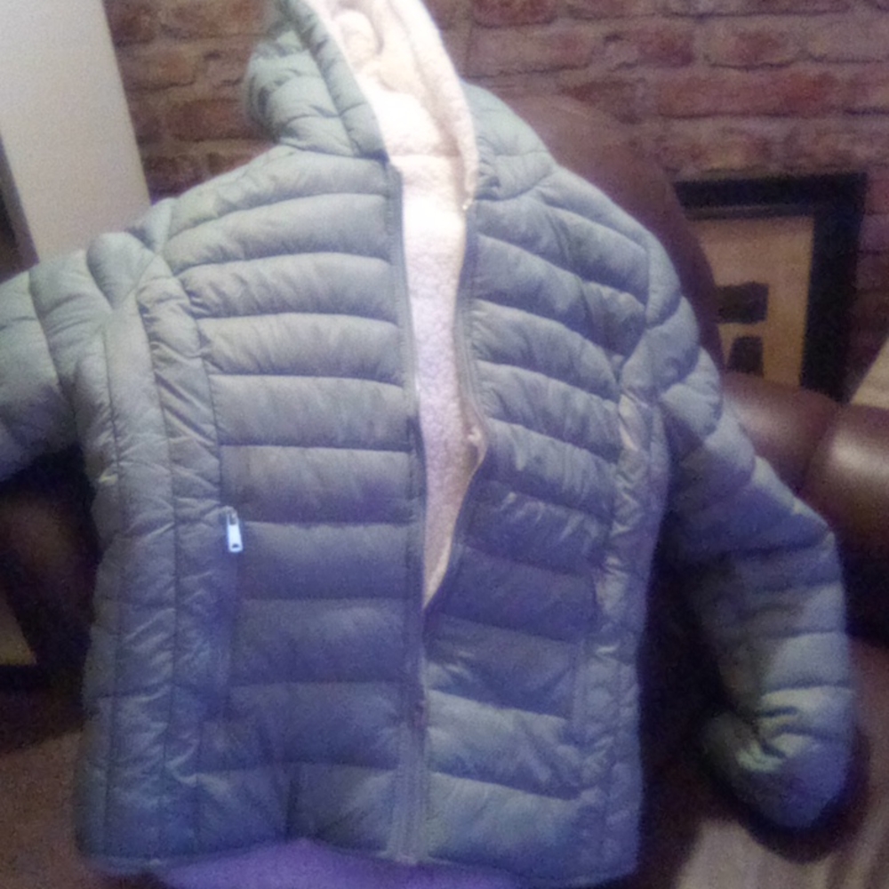 Reversible juniors winter coat size lg
